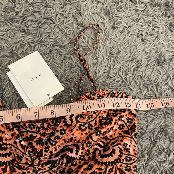 A.L.C. NWT Lilah Dress in Coral Multi Size 0  $495.00 - Picture 15 of 16